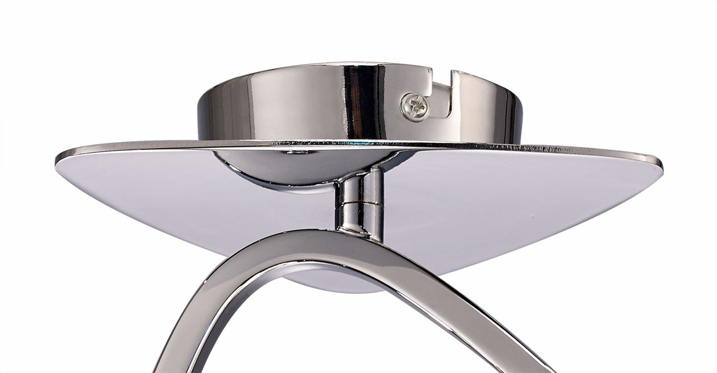 Mantra M5016 Lux Ceiling 1 Light G9, Polished Chrome