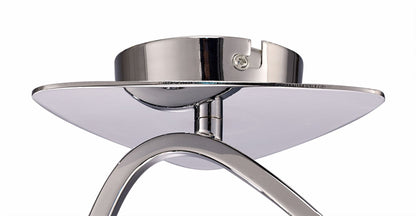 Mantra M5016 Lux Ceiling 1 Light G9, Polished Chrome