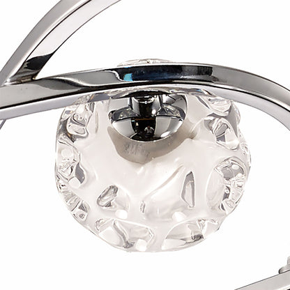 Mantra M5011 Lux Pendant 5 Light G9, Polished Chrome
