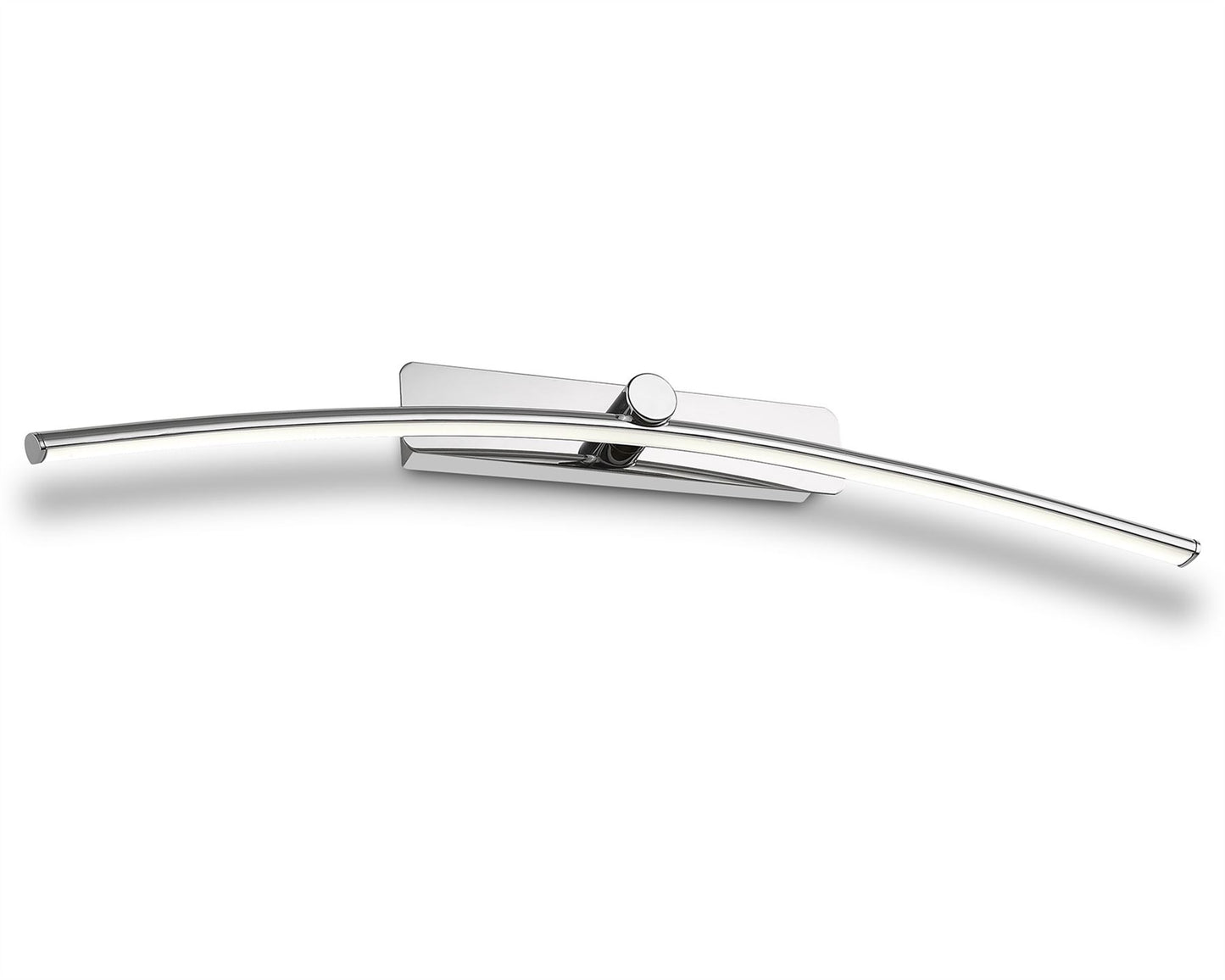 Mantra Fusion Fusion M6373 Jeri Wall Light/Picture Light, 12W LED, 4000K, 760lm, Polished Chrome, 3yrs Warranty