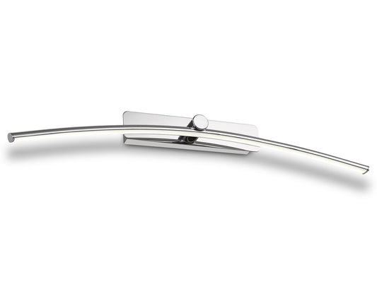 Mantra Fusion Fusion M6373 Jeri Wall Light/Picture Light, 12W LED, 4000K, 760lm, Polished Chrome, 3yrs Warranty