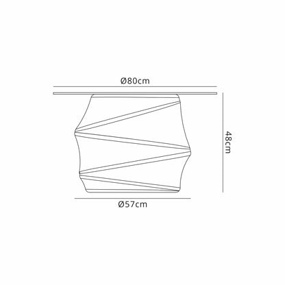 Mantra Bambu Table 2 Light E27 Outdoor IP65, Opal White/Clear Glass