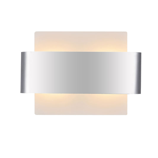 Deco Damo 2 Light G9 Flush Ceiling Light, White Base with Polished Chrome Centre Band