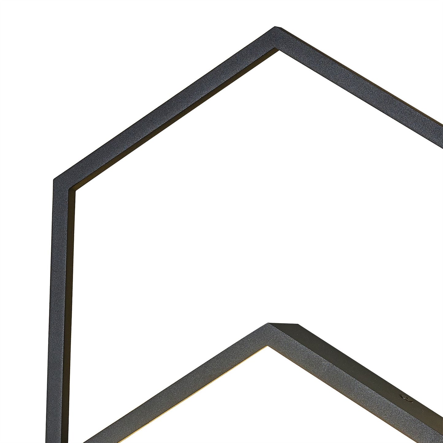 Mantra Fusion Kubick Ceiling/Wall Light Dimmable, 24W LED, 3000K, 1630lm, Black, 3yrs Warranty