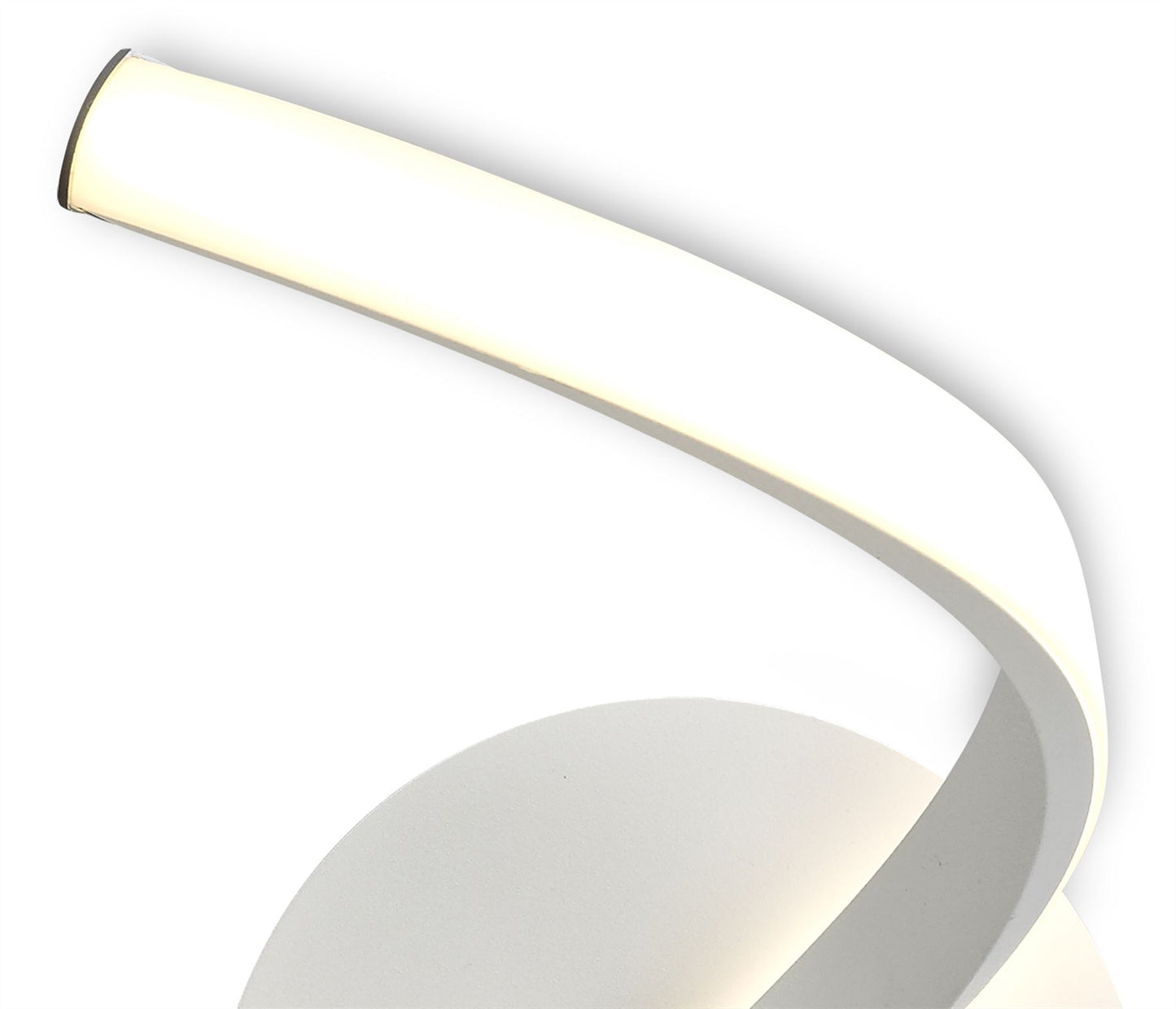 Mantra M6005 Nur Blanco Touch Dimmer Wall Light 10W LED 3000K, 850lm, White/Frosted Acrylic, 3yrs Warranty