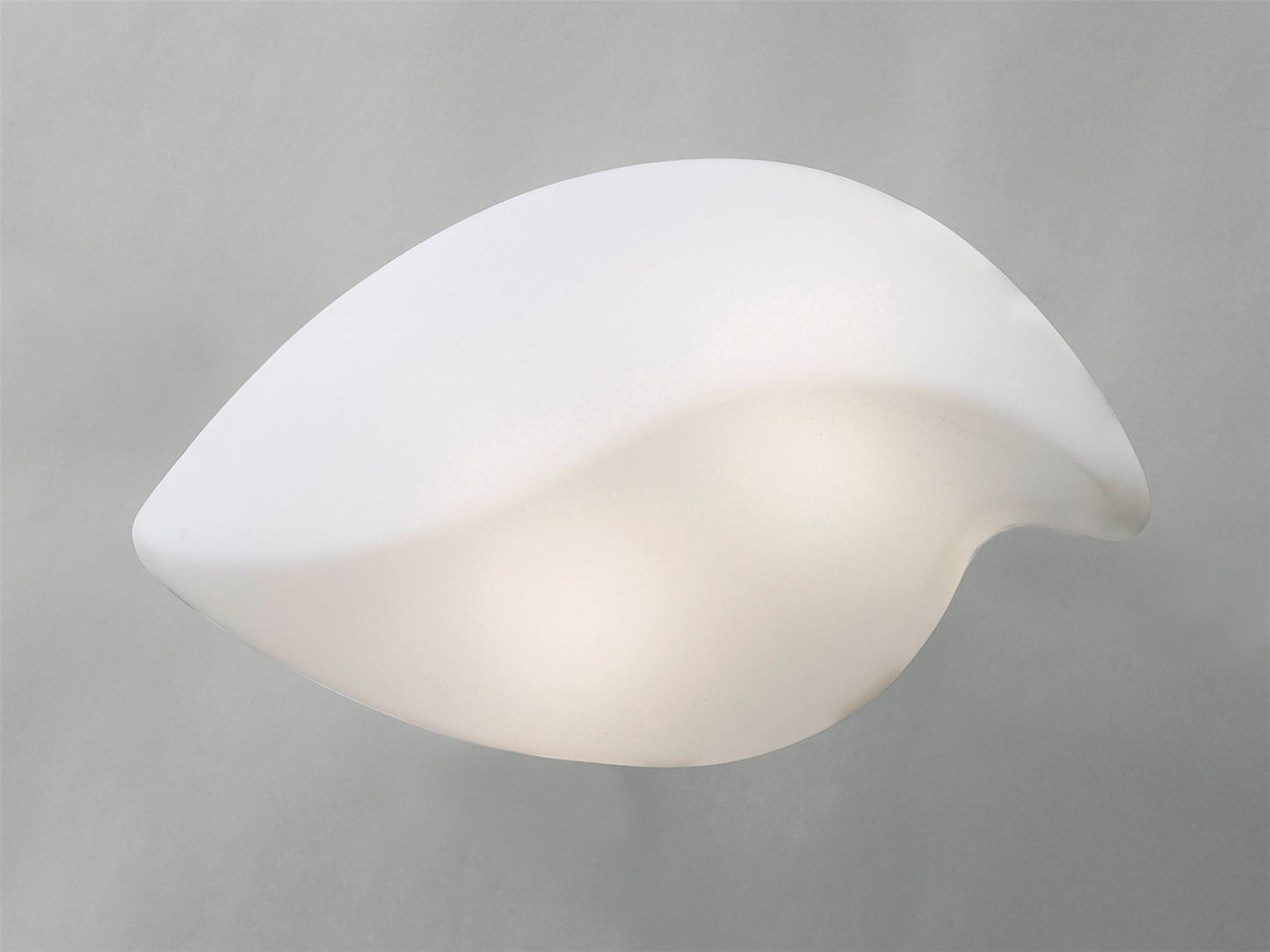 Mantra M3784 Natura Ceiling/Wall 2 Light E27 Small Outdoor IP44, Matt White/Opal White