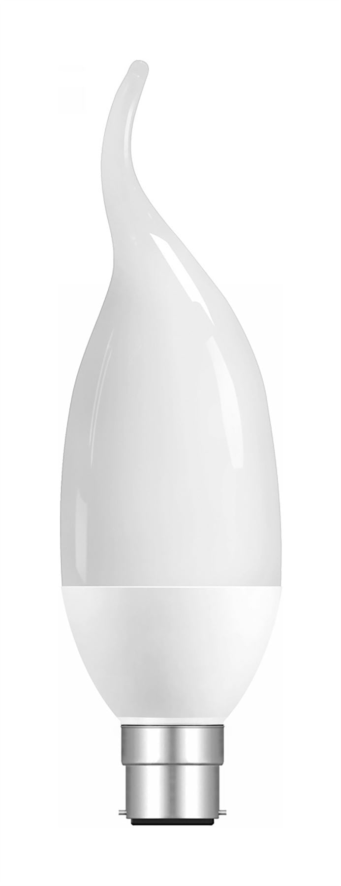 Luxram Extra Mini Sup Candle Tip Extra Mini Supreme Candle Tip B22 7W 2700K Compact Fluorescent Compact