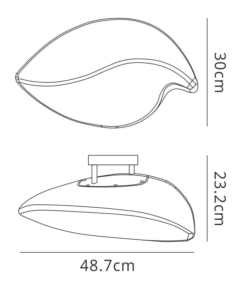 Mantra M3784 Natura Ceiling/Wall 2 Light E27 Small Outdoor IP44, Matt White/Opal White