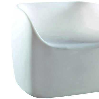 Mantra Pao Small Sofa Rechargeable LED RGB Outdoor IP65, Opal White Item Weight: 16.3kg Furniture