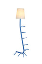 Mantra Centipede Floor Lamp with Shade, 1 x E27, Blue/White