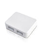 Techtouch Tech Accessories Junction Box 4 Port Single Colour C/W Cable Drivers