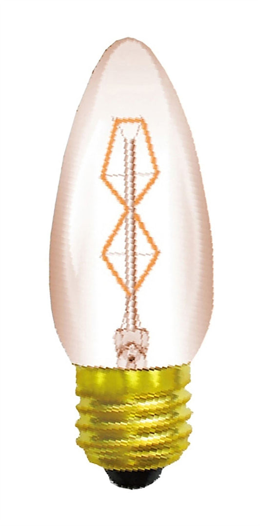 Luxram Rustica Candle/S E27 Tinted 25W Incandescent