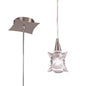 Mantra Rosa Del Desierto Square Pendant 1 Light G9, Satin Nickel