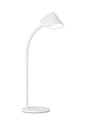 Mantra Capuccina Large 1 Light Table Lamp, 8.5W LED, 3000K, 610lm, White, 3yrs Warranty