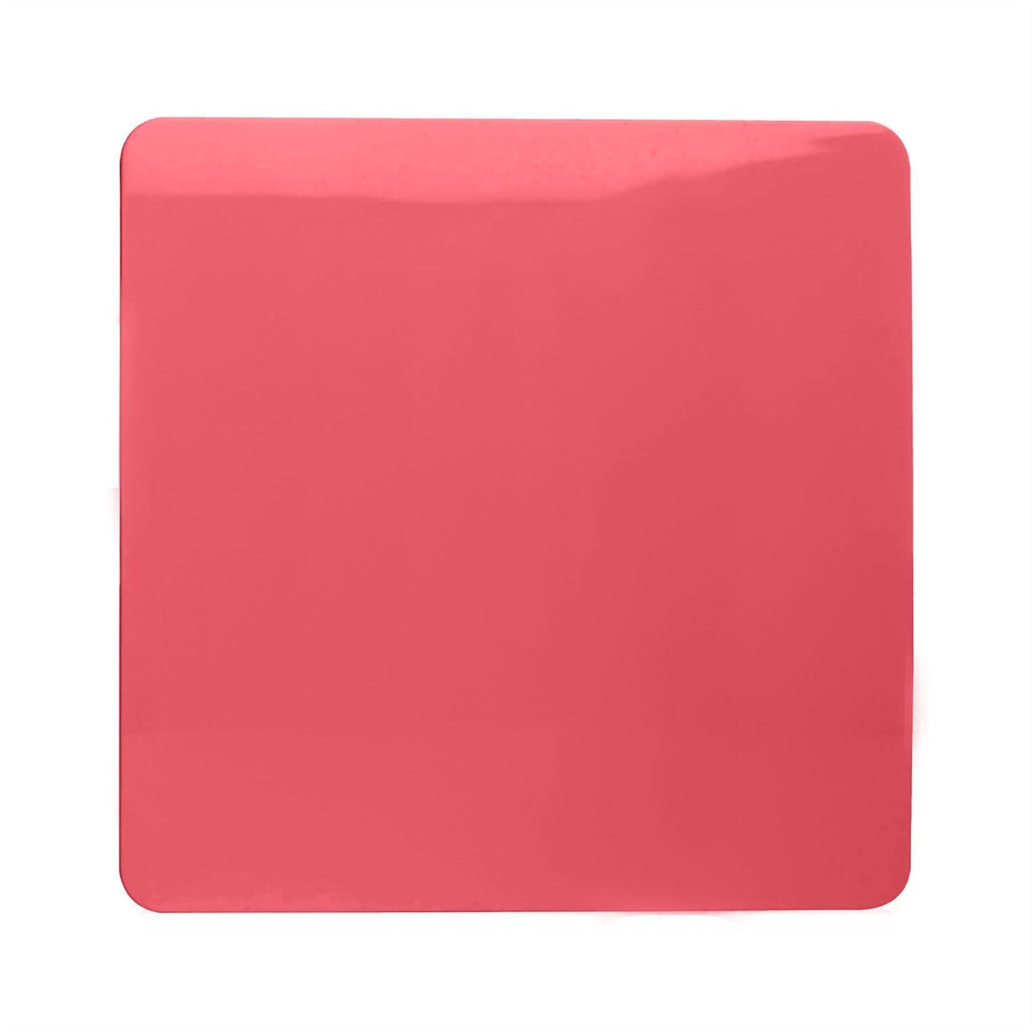 Trendi Artistic Modern Glossy Tactile Single Blanking Plate Strawberry