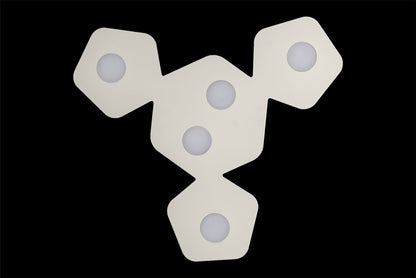 Mantra Area Ceiling Light, 5 x GX53 (Max 9W, Not Included), Sand White