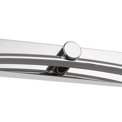 Mantra Fusion Fusion M6371 Jeri Wall Light/Picture Light, 12W LED, 3000K, 716lm, Polished Chrome, 3yrs Warranty