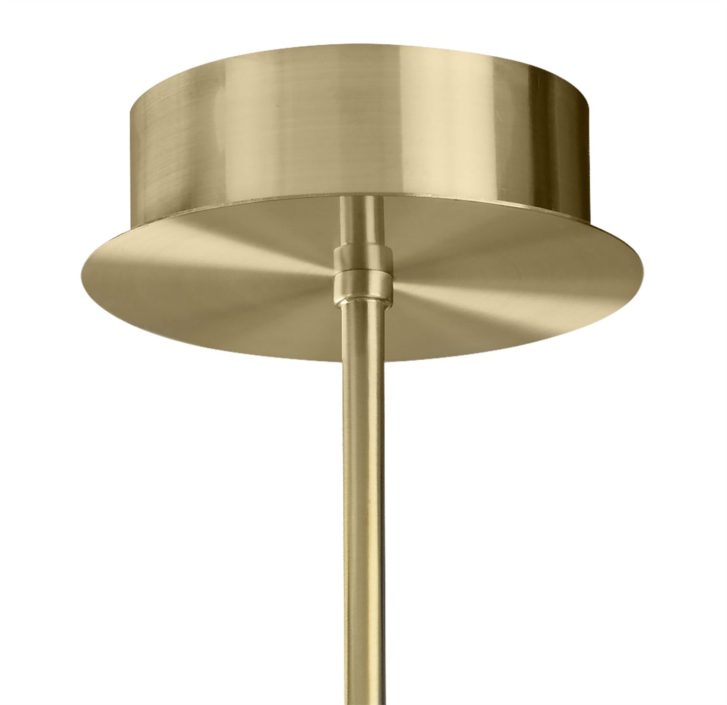 Mantra Olimpia Ceiling Light, 25W LED, 3000K, 1875lm, IP20, Satin Gold, 3yrs Warranty