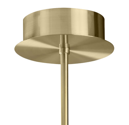 Mantra Olimpia Ceiling Light, 25W LED, 3000K, 1875lm, IP20, Satin Gold, 3yrs Warranty