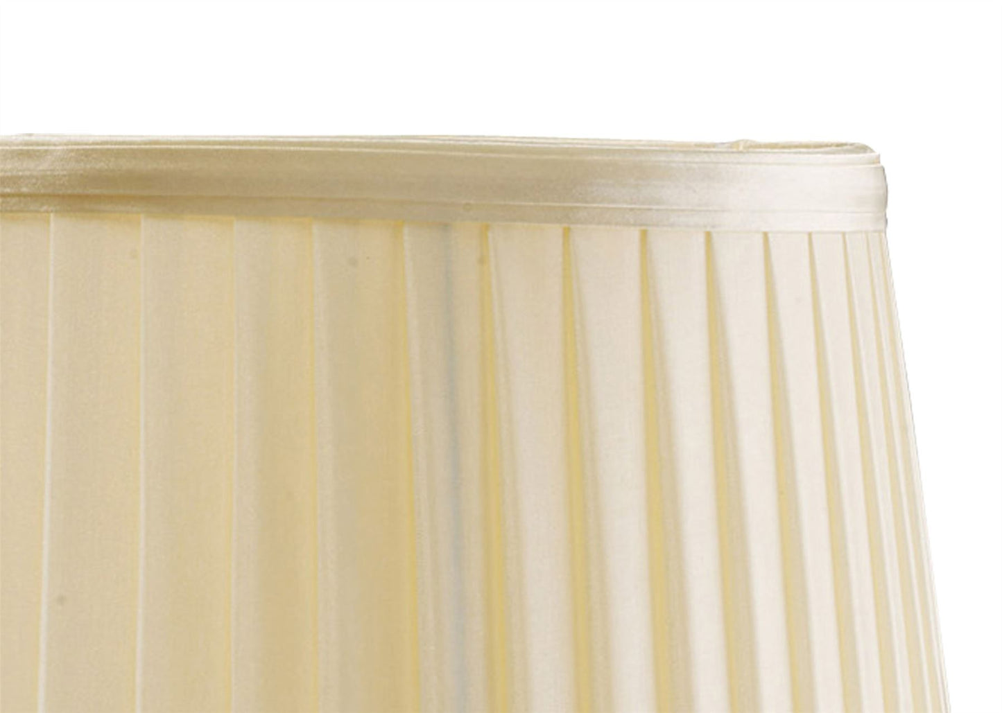 Diyas Willow Fabric Shade Cream 260/300mm x 190mm