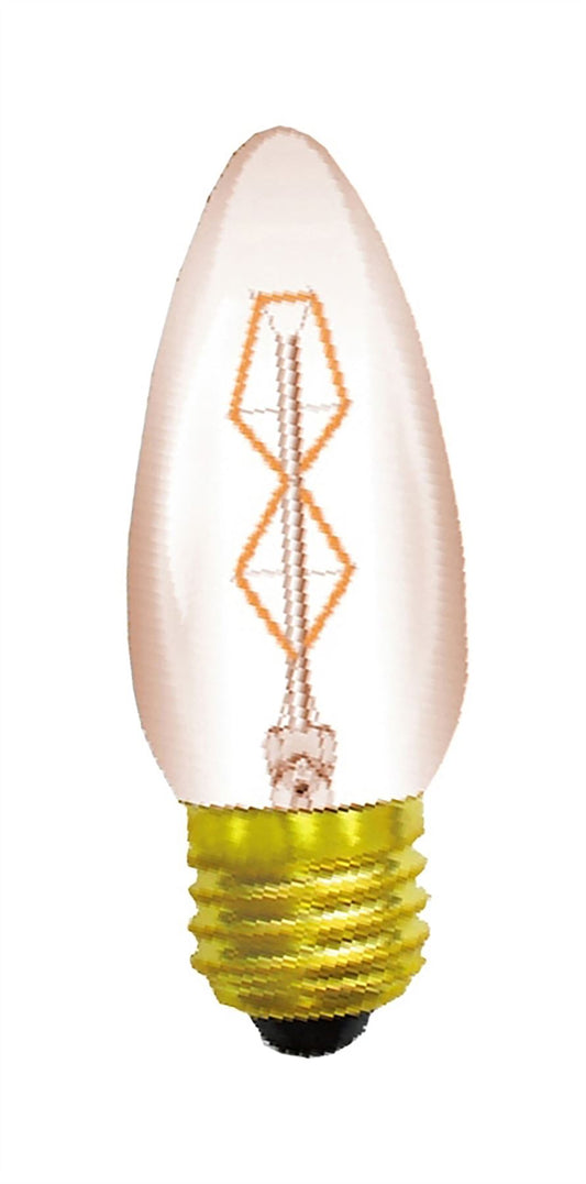 Luxram Rustica Candle/S E27 Tinted 40W Incandescent