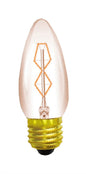 Luxram Rustica Candle/S E27 Tinted 40W Incandescent