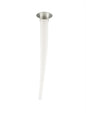 Mantra Estalacta 12cm Ceiling Lamp 1 Light GU10 Indoor, Silver/Opal White