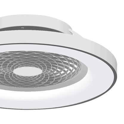 Tibet 65cm 70W LED Dimmable Ceiling Light With 35W DC Reversible Fan,Remote, APP & Alexa/Google Voice, 3900lm, Silver, 5yrs Warranty