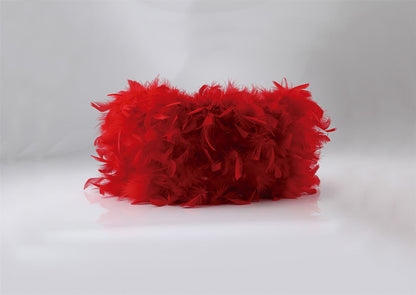 Diyas Arqus Feather Shade Red 250mm x 180mm
