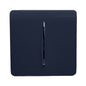Trendi 1 Gang 2 Way 10 Amp Rocker Chrome Light Switch Glossy Navy