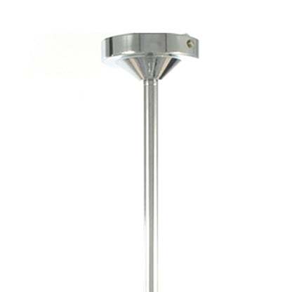 Diyas Kristina 64cm  8 Light G9 Polished Chrome/Opal Glass Ceiling Pendant Light Fitting