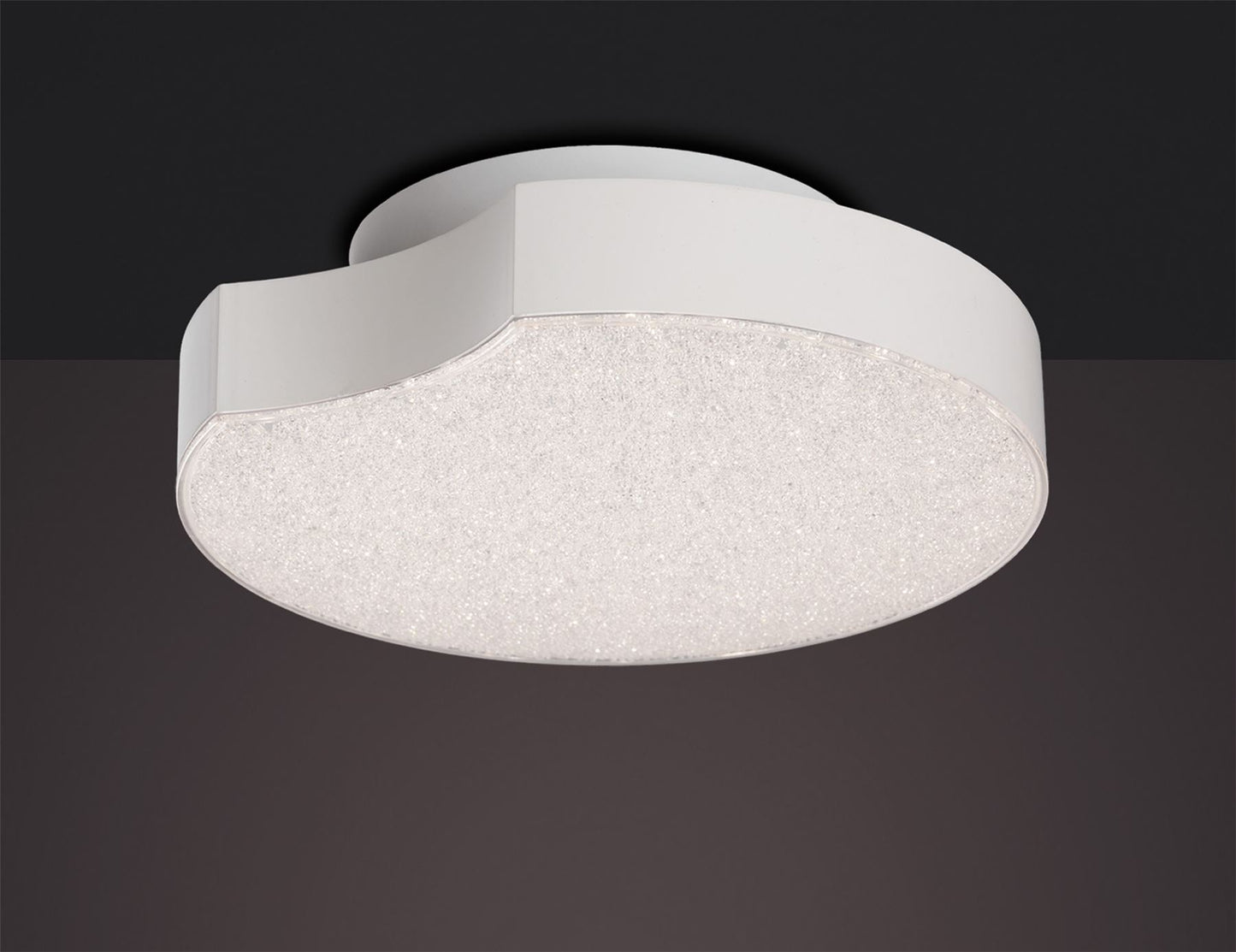 Mantra Fusion M5767 Lunas Ceiling/Wall Light 25cm Diameter 14W LED 3000K, 720lm, White, 3yrs Warranty