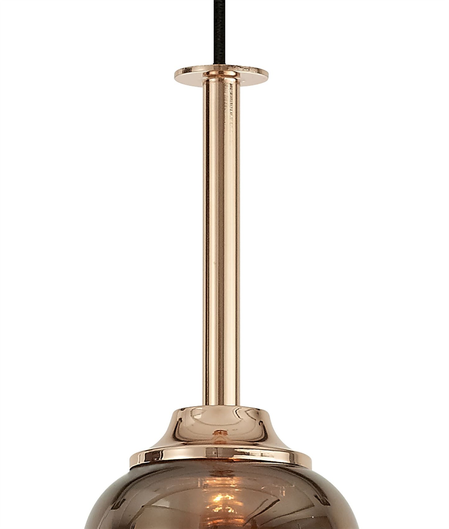 Mantra Sonata Pendant 15cm Round, 1 x E27, Copper