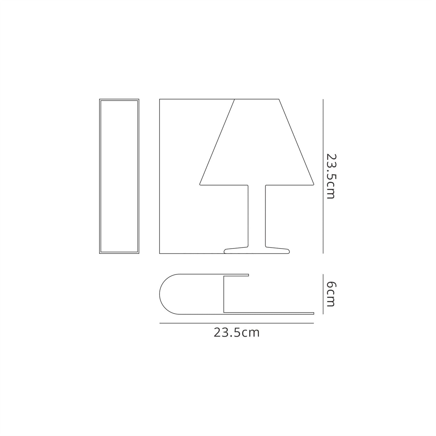 Mantra Book Table Lamp Left, 7W LED, 3000K, 420lm, White, 3yrs Warranty