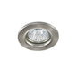 Deco Hudson GU10 Fixed Downlight Satin Nickel (Lamp Not Included), Cut Out: 60mm