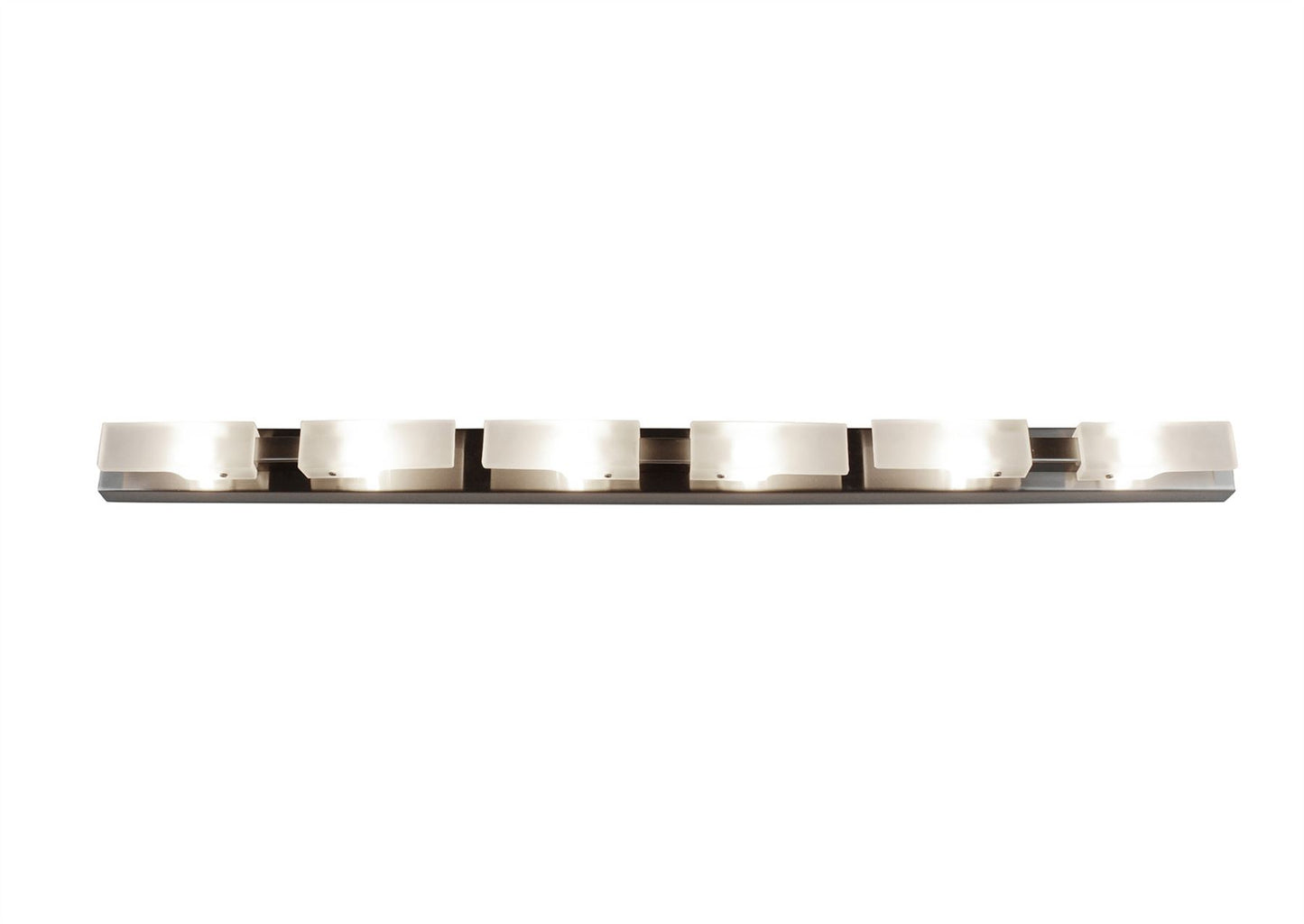 Mantra (0037 008) Arco Linear Ceiling 6 Light G9, Satin Nickel