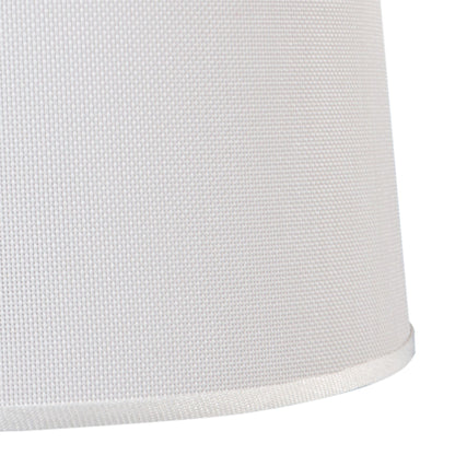 Mantra M5302 Habana White Round Shade 410/450mm x 215mm, Suitable for Pendant Lights