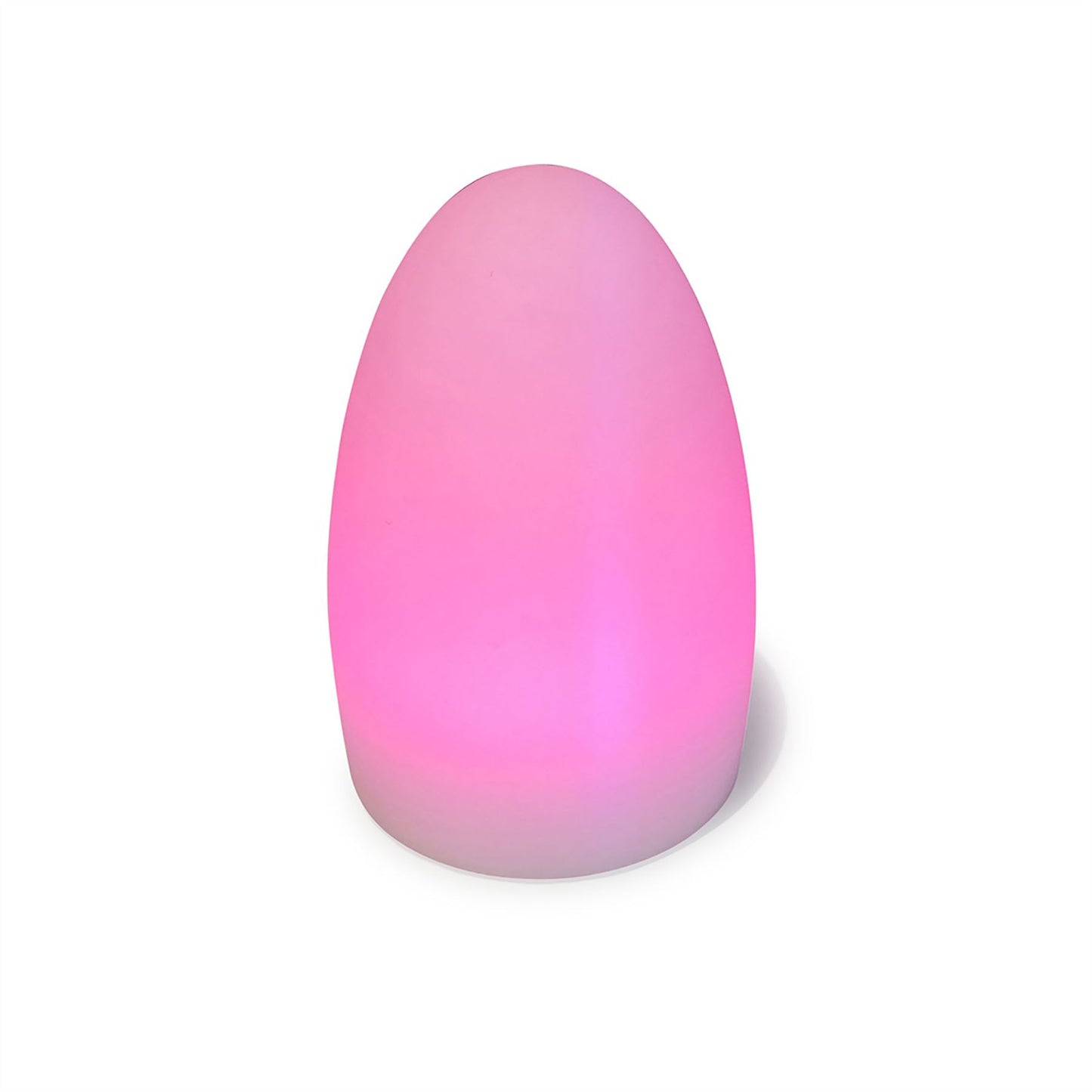 Mantra Huevo Oval Shape Waterproof Battery Operated Lamp Could use in swimming pool. 7 Colours+white + candle. with remote control,, Opal White, 2yrs Warranty