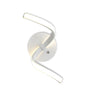 Mantra M6005 Nur Blanco Touch Dimmer Wall Light 10W LED 3000K, 850lm, White/Frosted Acrylic, 3yrs Warranty
