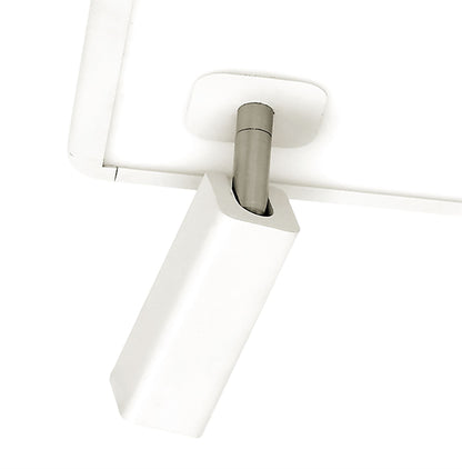 Mantra M5251 Ibiza Ceiling Light 4 Head with Backlit Light 4x5W+20W LED Square White, 3000lm, 4000K, 3yrs Warranty