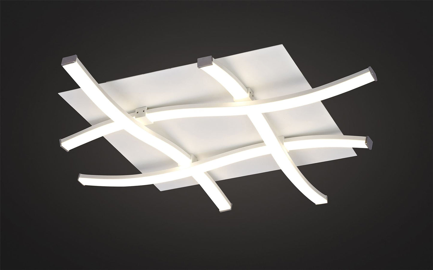 Mantra M6004 Nur Blanco Ceiling 34W LED 3000K, 2600lm, Dimmable White/Frosted Acrylic, 3yrs Warranty - M6004 Ceiling