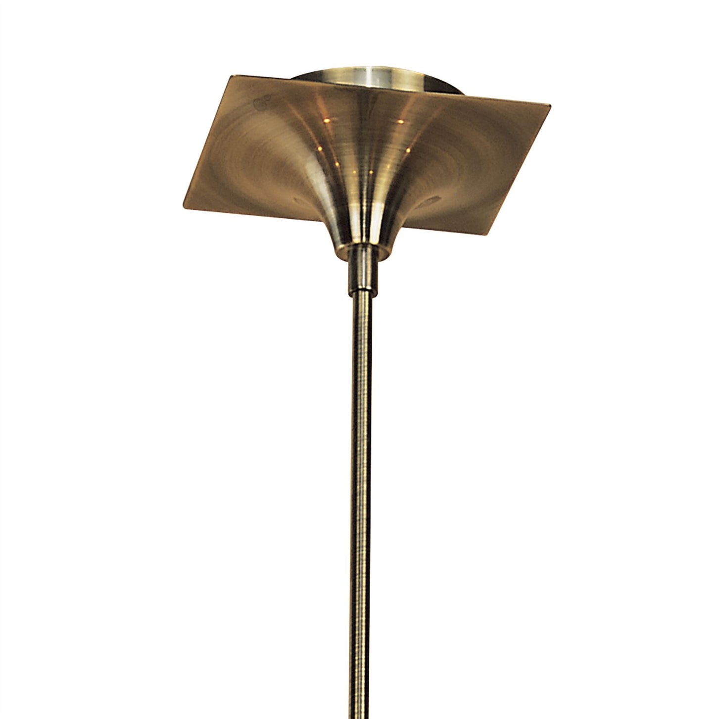 Mantra Viena 71.5cm Telescopic Pendant Round 8 Light G9, Antique Brass