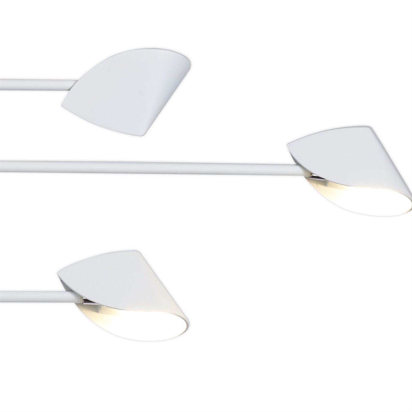 Mantra Capuccina 6 Light Linear Pendant, 45W LED, 3000K, 3100lm, White, 3yrs Warranty