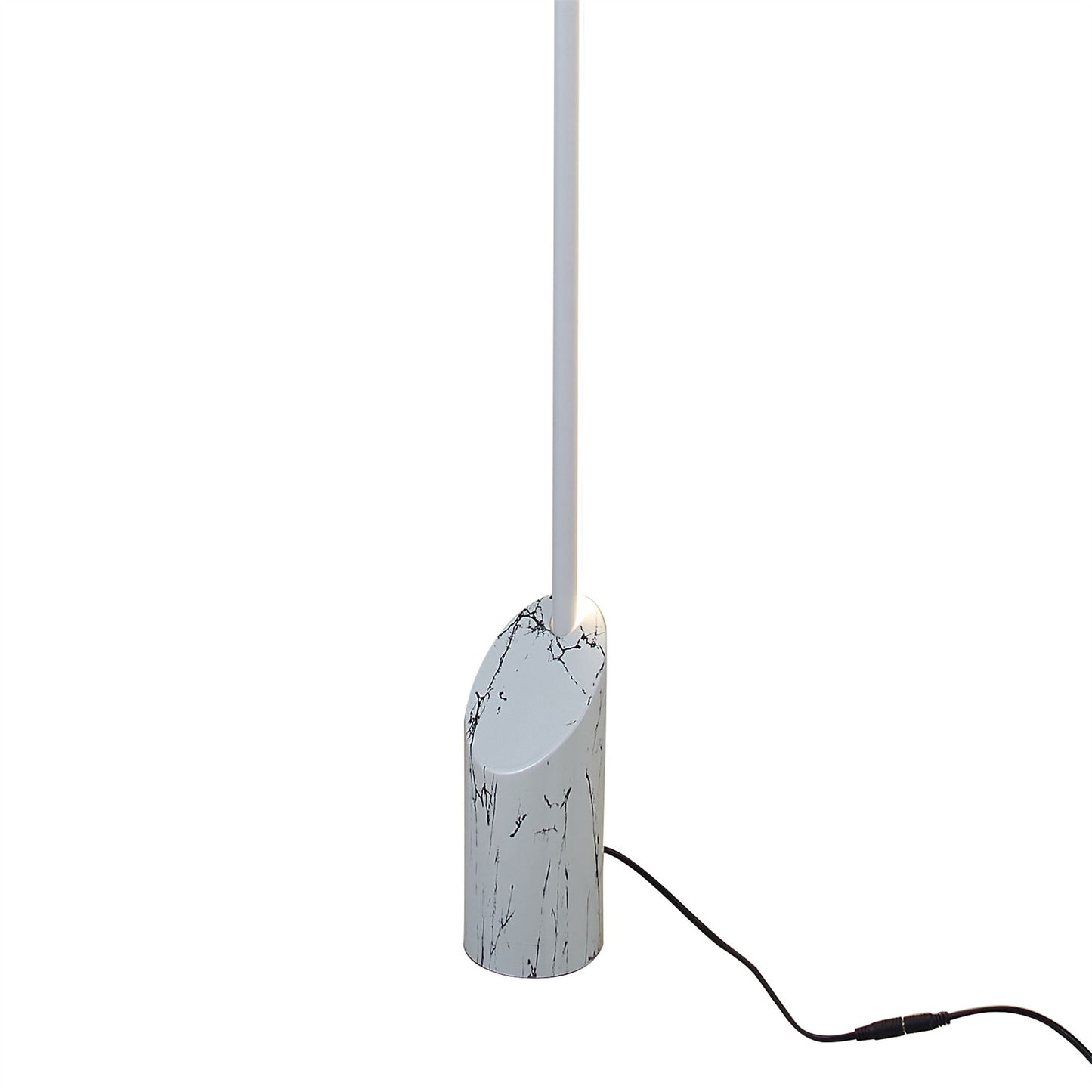 Mantra Marmol Floor Lamp, 28W LED, 3000K, 1680lm, White Marble/White, 3yrs Warranty