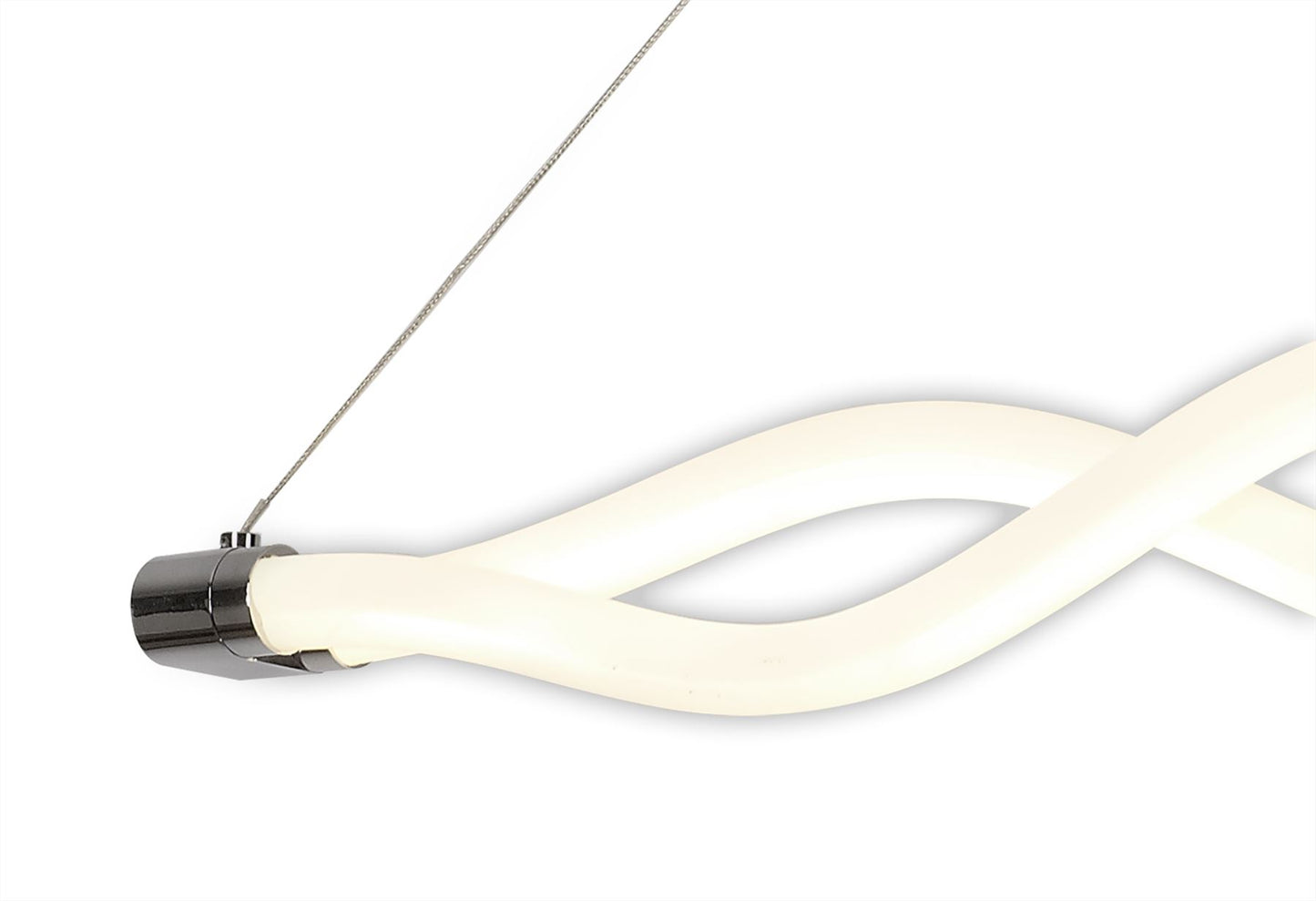 Mantra Sahara II Linear Pendant, 40W LED, 3000K, 3000lm, IP20, Chrome, 3yrs Warranty