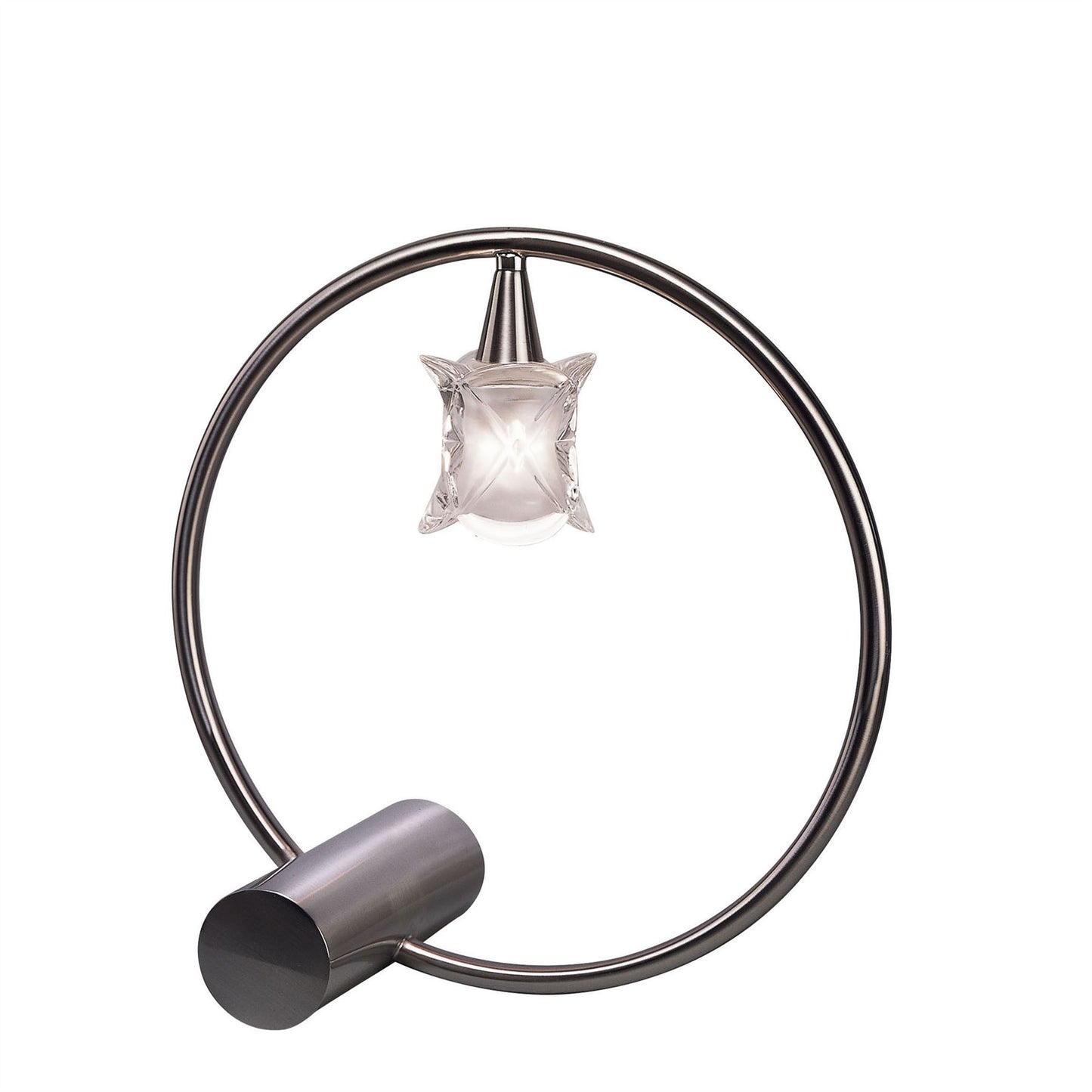 Mantra Rosa Del Desierto Table Lamp 1 Light G9, Satin Nickel
