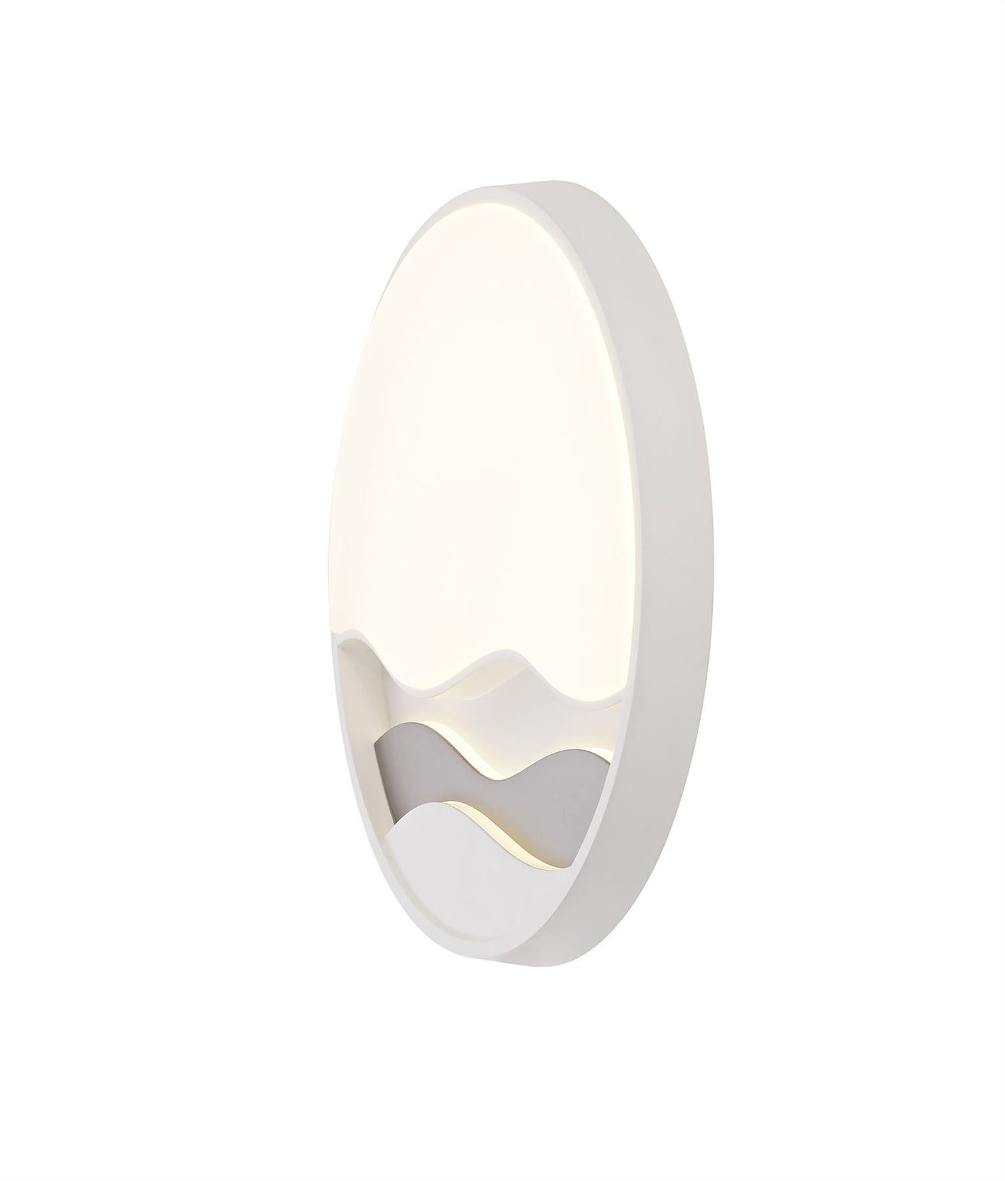 Mantra Fusion Mar Ceiling 44cm Round 24W LED 3000-6000K Tuneable, 950lm, Remote Control White, 3yrs Warranty Ceiling