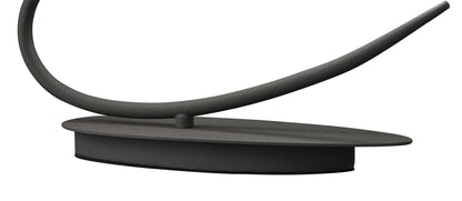 Mantra M3683 Lua Table Lamp 2 Light E27, Ash Grey with Ash Grey Shades