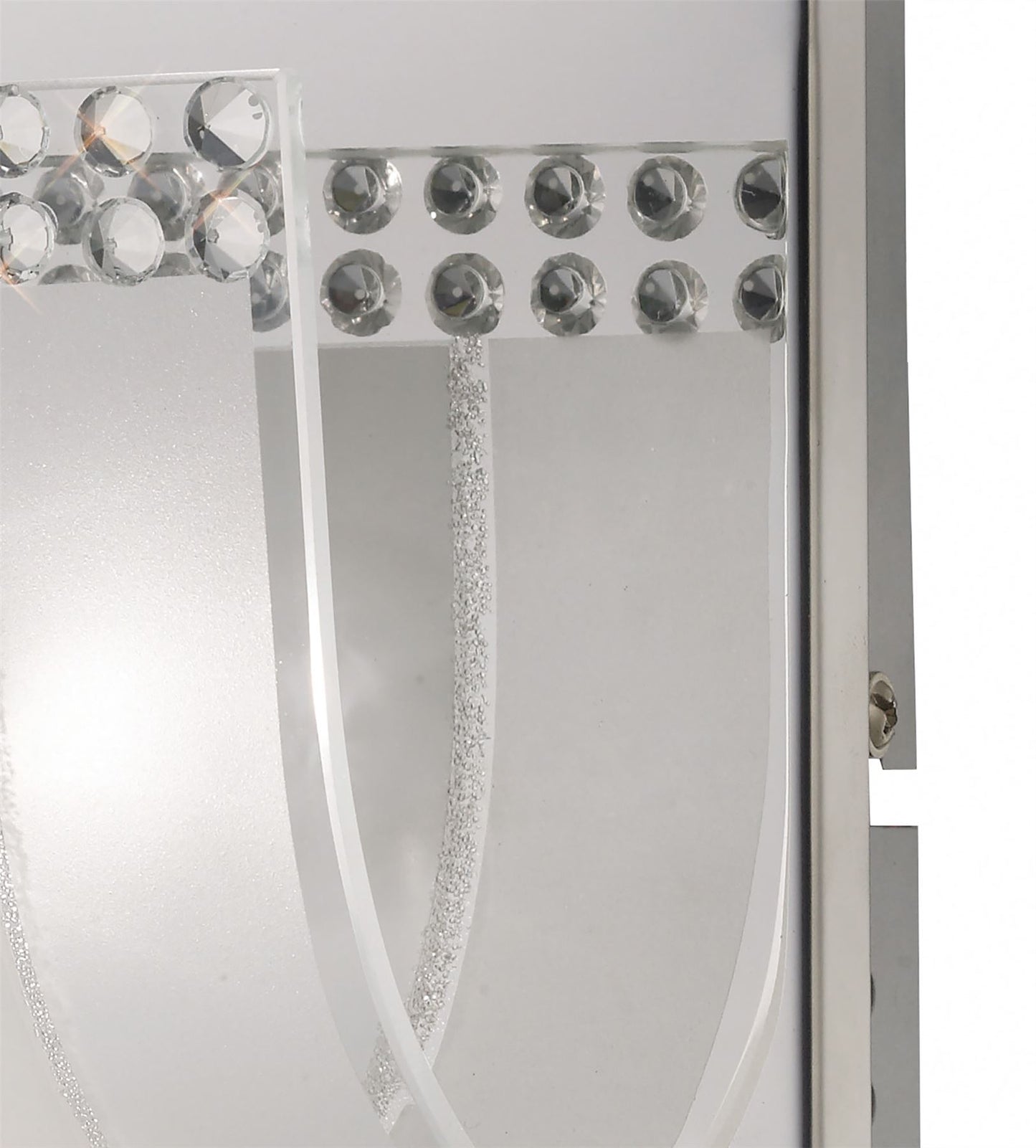 Diyas Charis Wall Light 1 Light G9 Polished Chrome/Glass/Crystal