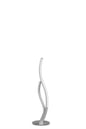 Mantra M6109 Corinto Table Lamp 55cm, 12W LED, 3000k, 960lm, Silver Chrome, Touch Dimmer, 3yrs Warranty